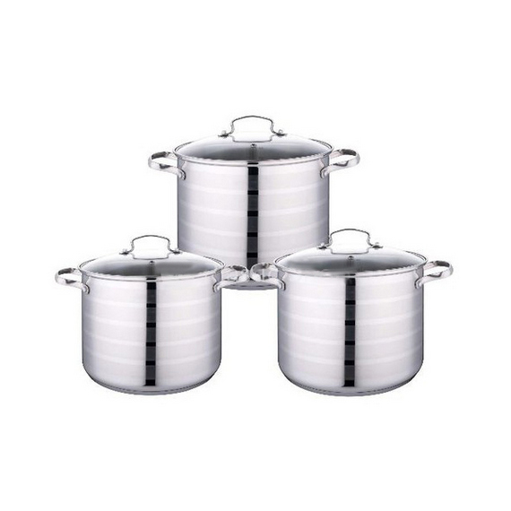 Набор кастрюль Edenberg из нержавеющей стали 6 предметов EB-535