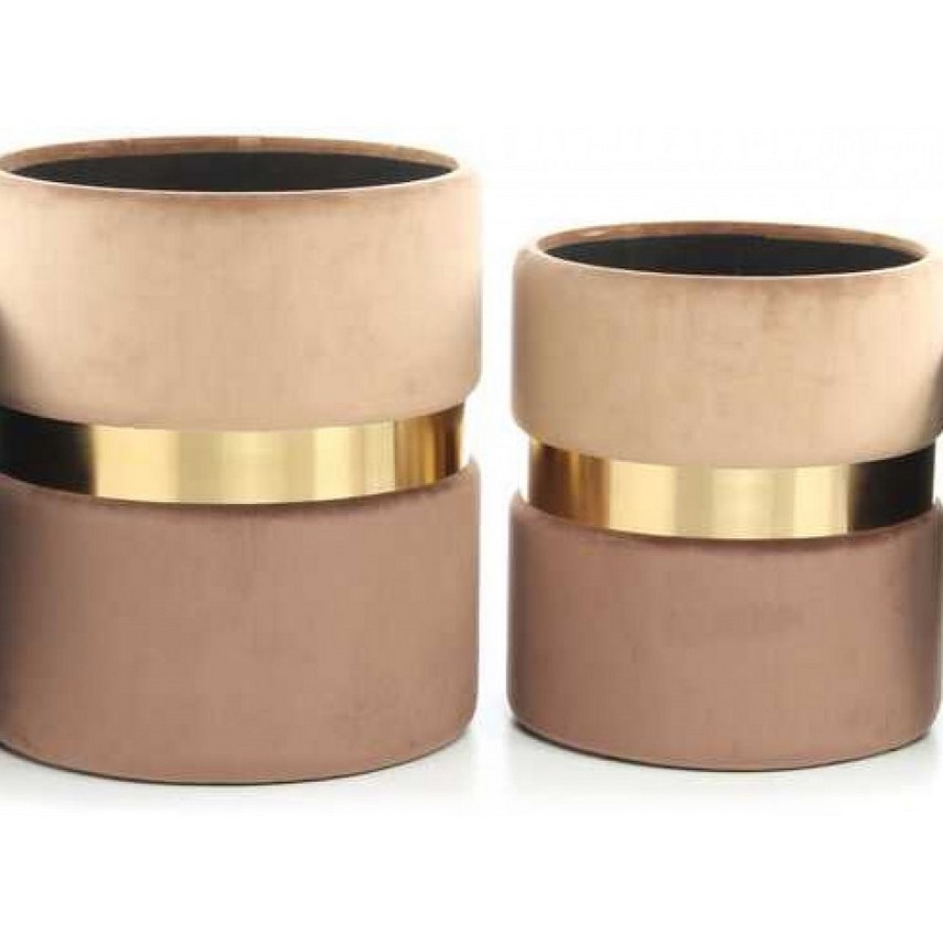 Набор пуфов Derby T125/2 Бежевый Набор пуфов Derby T125/2 Бежевый