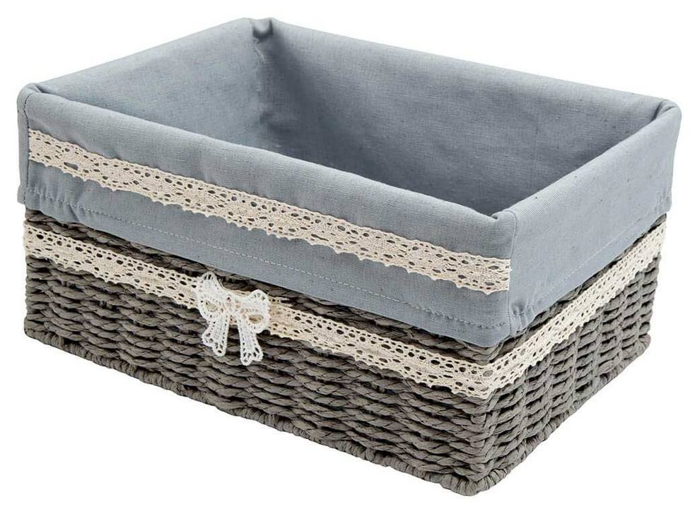 Корзина Handy Home стеллажная Бантик 25х18х14 (EW-61 S)