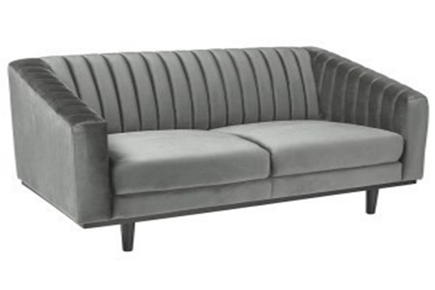 Прямой диван Asprey 2 Серый