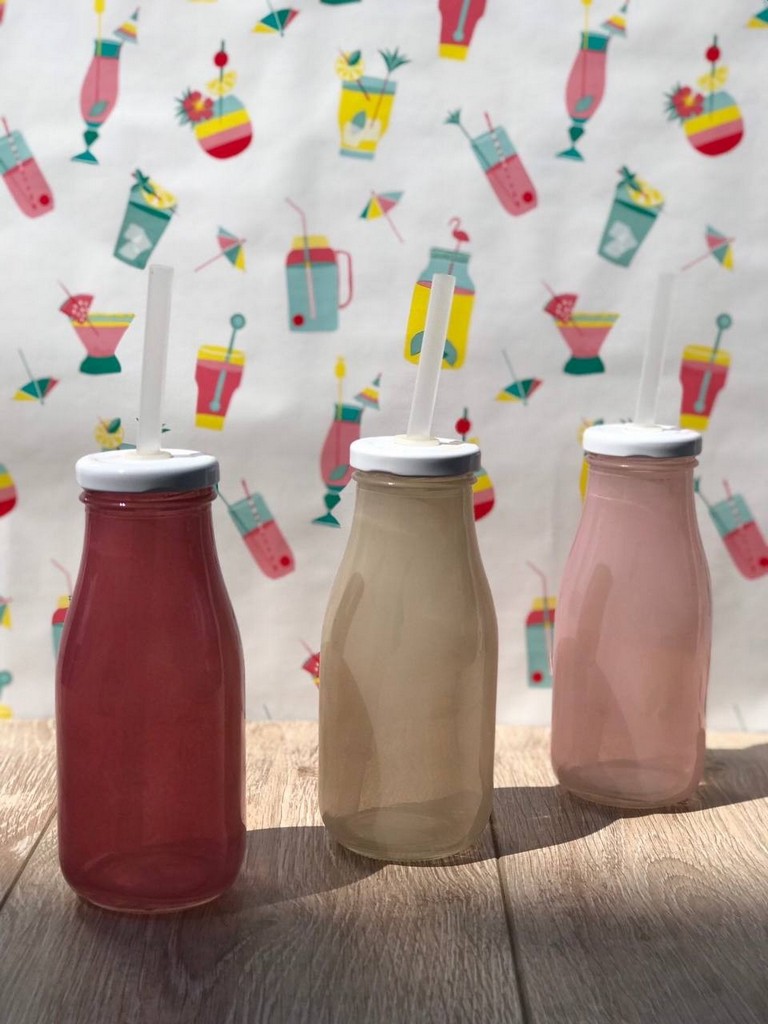 Бутылка Olens стеклянная Милки-вей, 225 мл