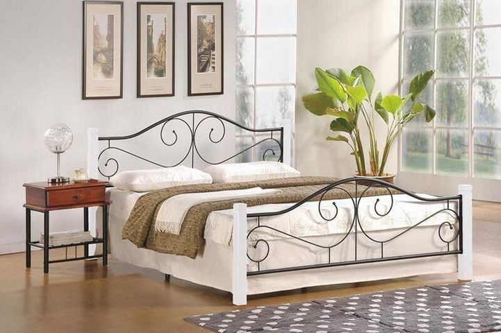 Кровать  Violetta 120х200 белый Кровать  Violetta 120х200 белый