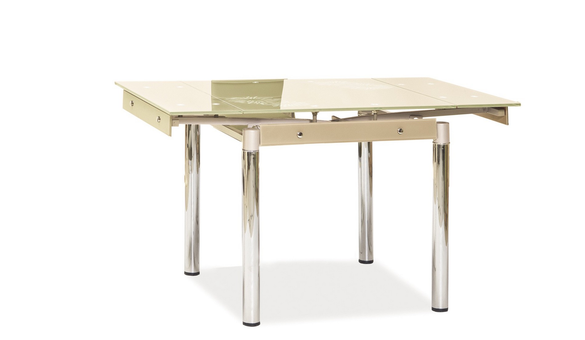 Стол обеденный GD-082 80(131)х75 Кремовый