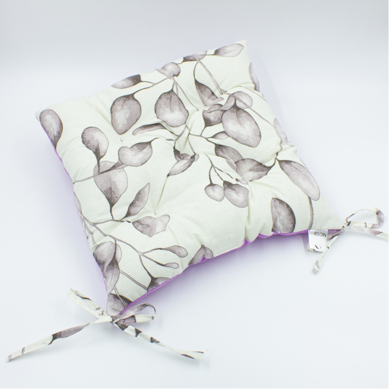 Подушка для стільця MirSon Бязь Принт 17-0546 Yuliana