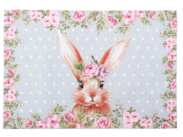 Гобеленова серветка Lefard 35x45  см м'ятна 711-076