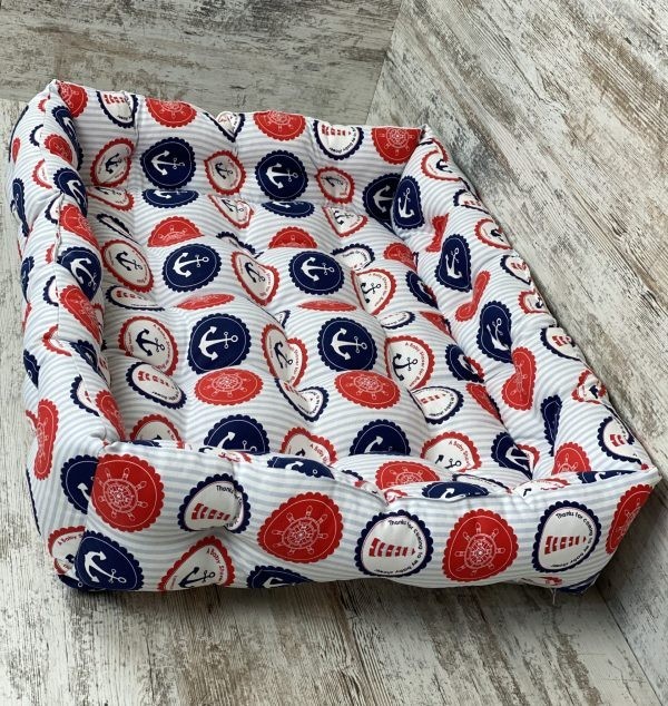 Лежак для кошек и собак панама модель 5 "Sia" 60х45х20 см