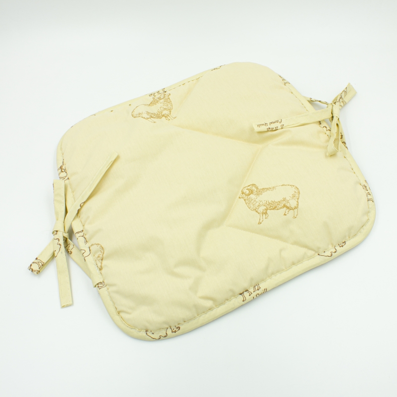 Подушка для стула MirSon Бязь Gold Camel Line 40x40 см Подушка для стула MirSon Бязь Gold Camel Line 40x40 см