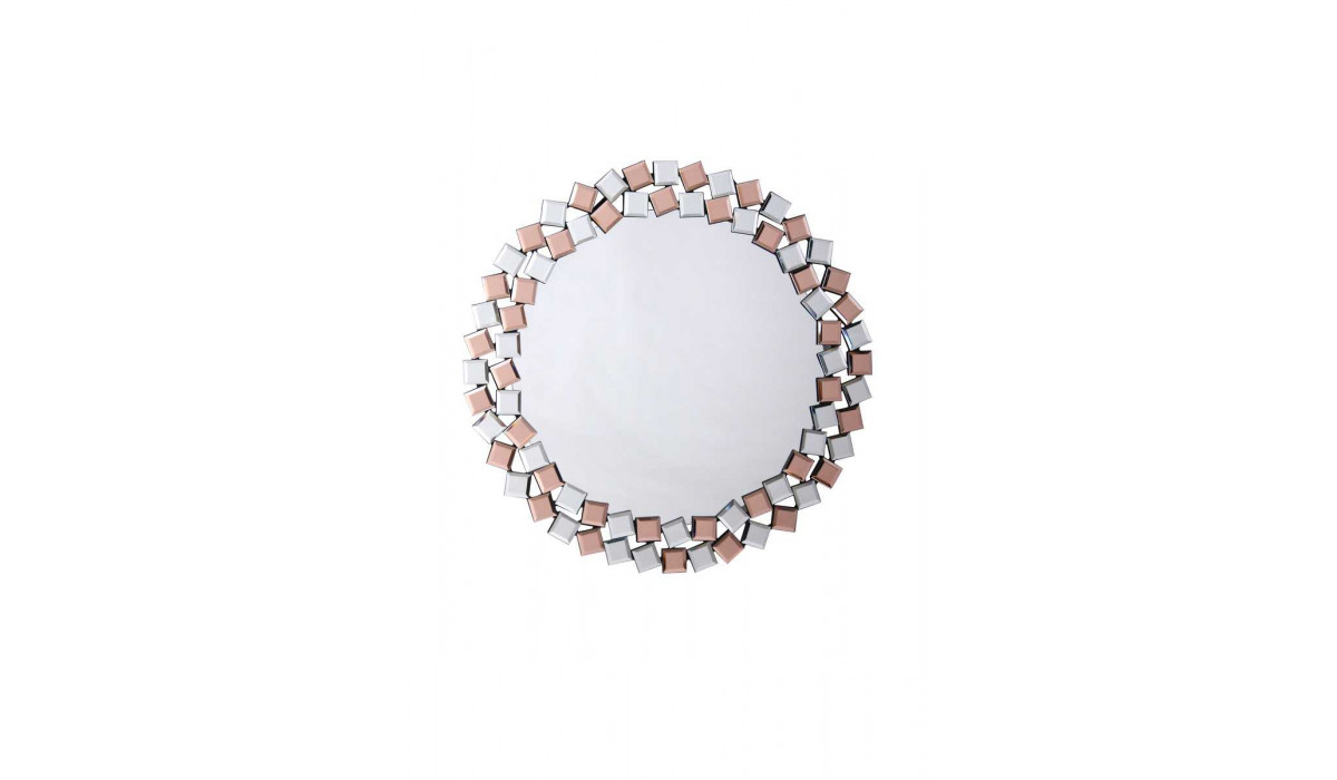 Настінне дзеркало Laguna S1825 Silver-Pink Настінне дзеркало Laguna S1825 Silver-Pink
