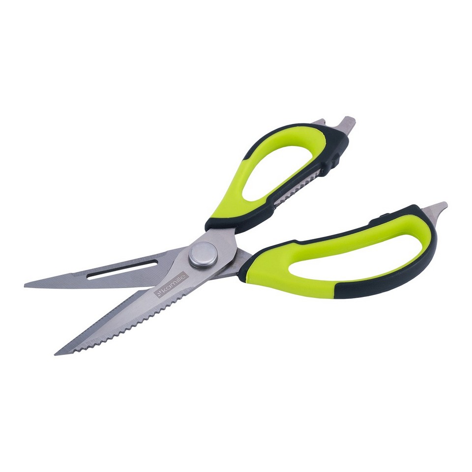 Ножницы универсальные Kamille 25см из нержавеющей стали