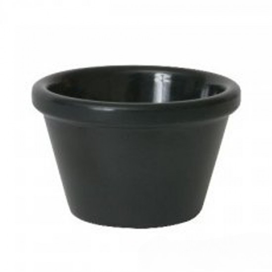 Соусник меламиновый 59 мл чёрный GenWare
