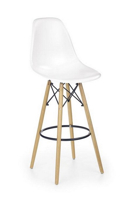 Стул барный H-51 белый Стул барный H-51 белый