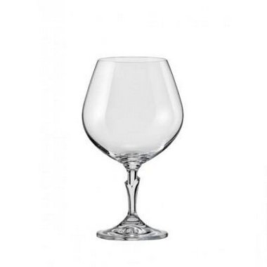 Набір келихів для коньяку Bohemia Lilly 400 мл, 6 шт