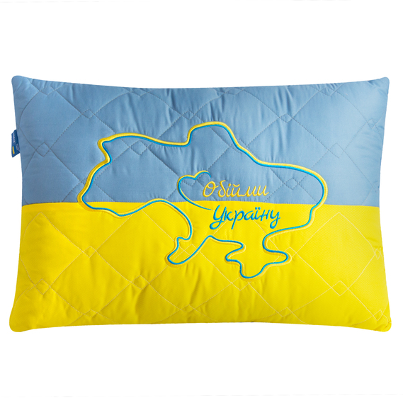 Подушка декоративная TM IDEIA Обними Украину 45Х65 СМ