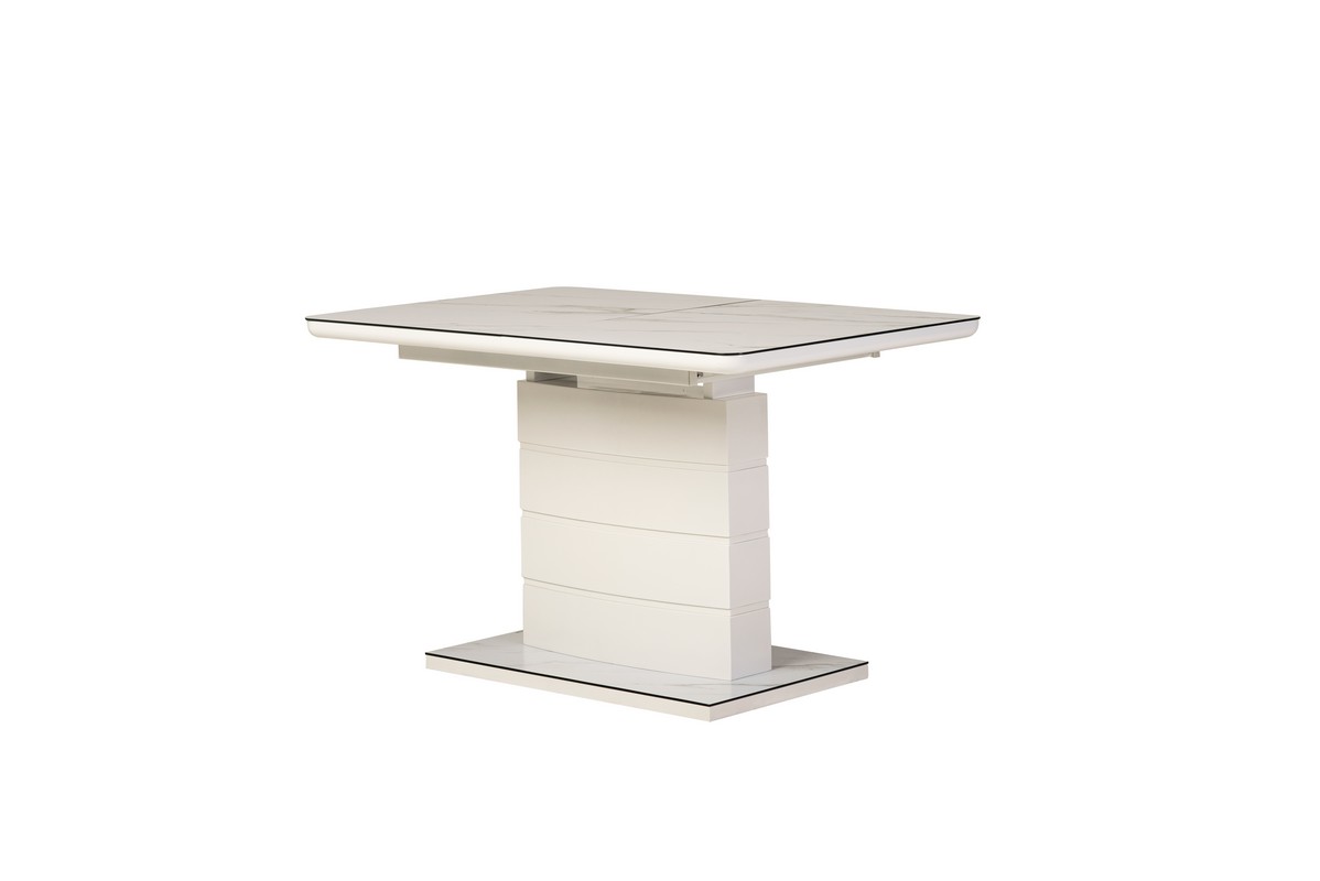 Обеденный стол  ТМ-49 Белый 120(160)х80