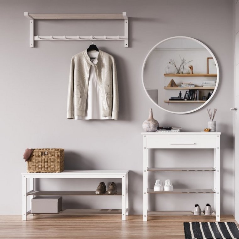 Прихожая  Невада 13 Белый