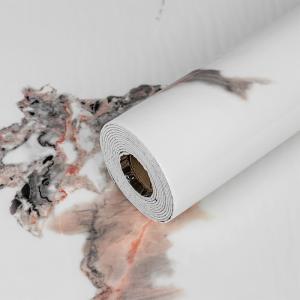 Самоклеящаяся стеновая PET плитка в рулоне 60x300x0,2см бежевый мрамор SW-00002424