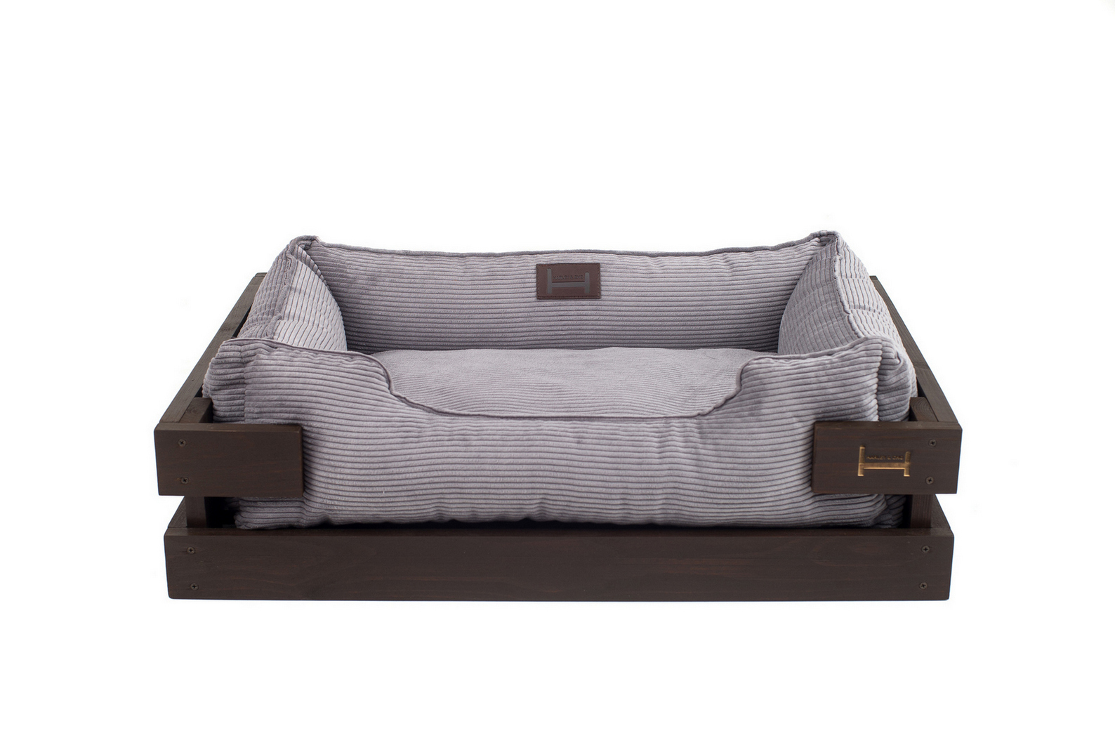 Лежак Dreamer Brown + Gray Velvet1 Лежак Dreamer Brown + Gray Velvet1