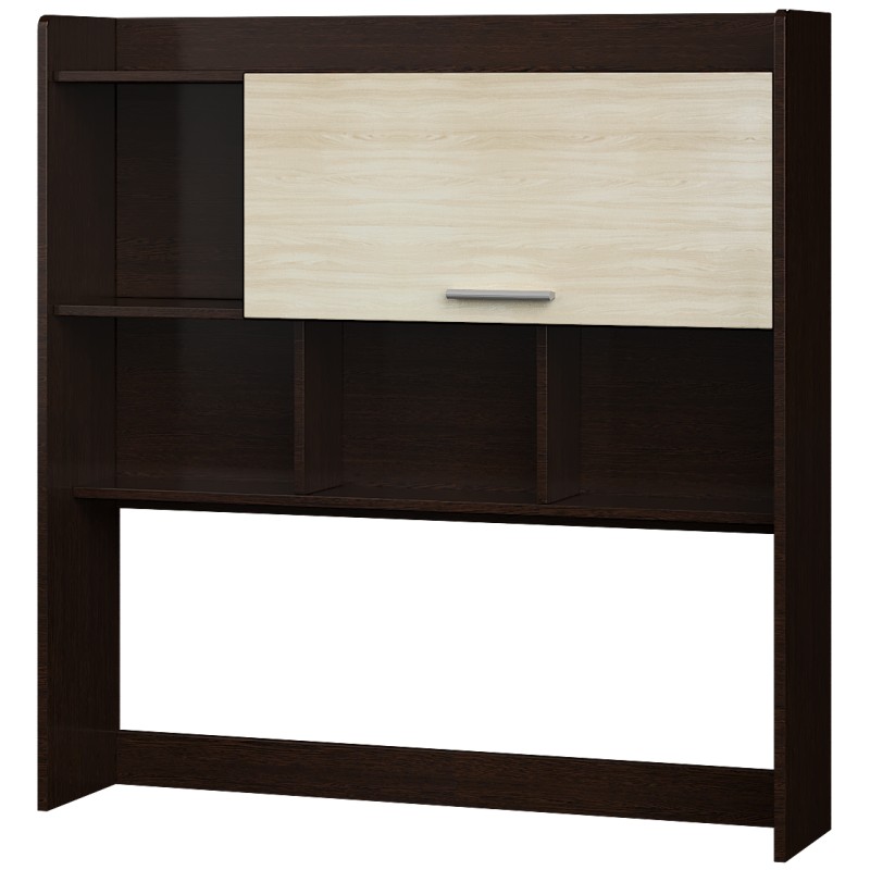 Надстройка для стола Школьник-3, 4, 5 Венге темный/Дуб молочный