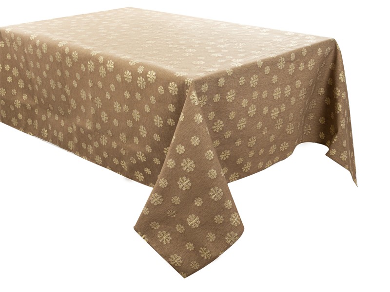 Скатертина тефлонова Karen Lurex Teflon Taupe Скатертина тефлонова Karen Lurex Teflon Taupe