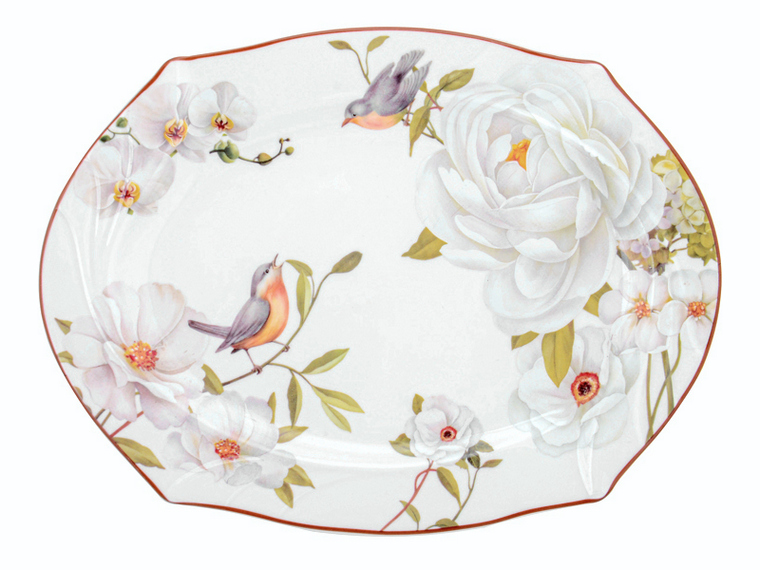 Блюдо Lefard Райский Сад 25 см 924-558