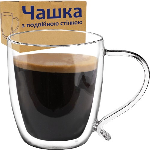 Чашка с двойной стенкой 540мл 6 шт Чашка с двойной стенкой 540мл 6 шт