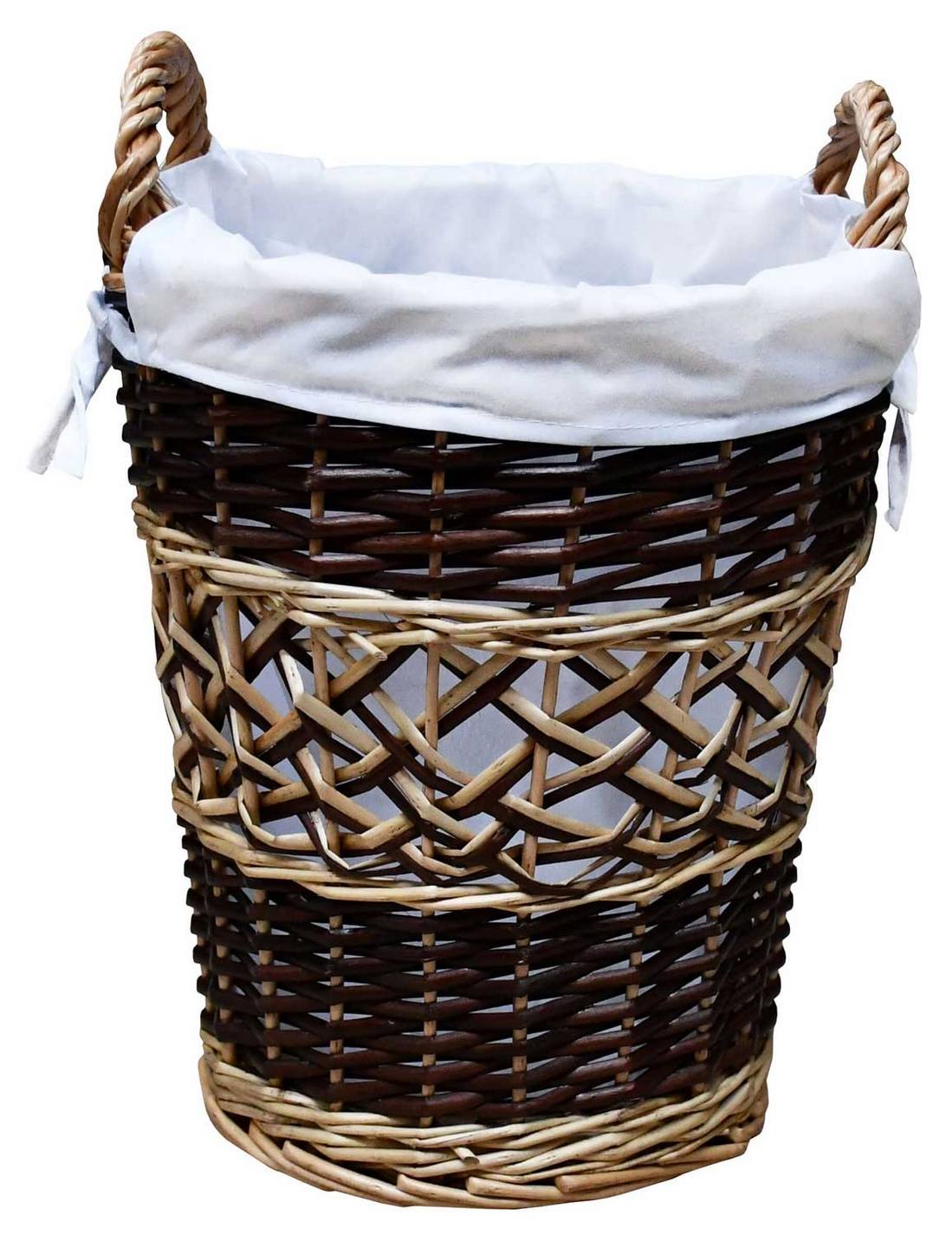 Кошик Natural House плетений з ручками 28х28х33 см (FG-13S) Кошик Natural House плетений з ручками 28х28х33 см (FG-13S)
