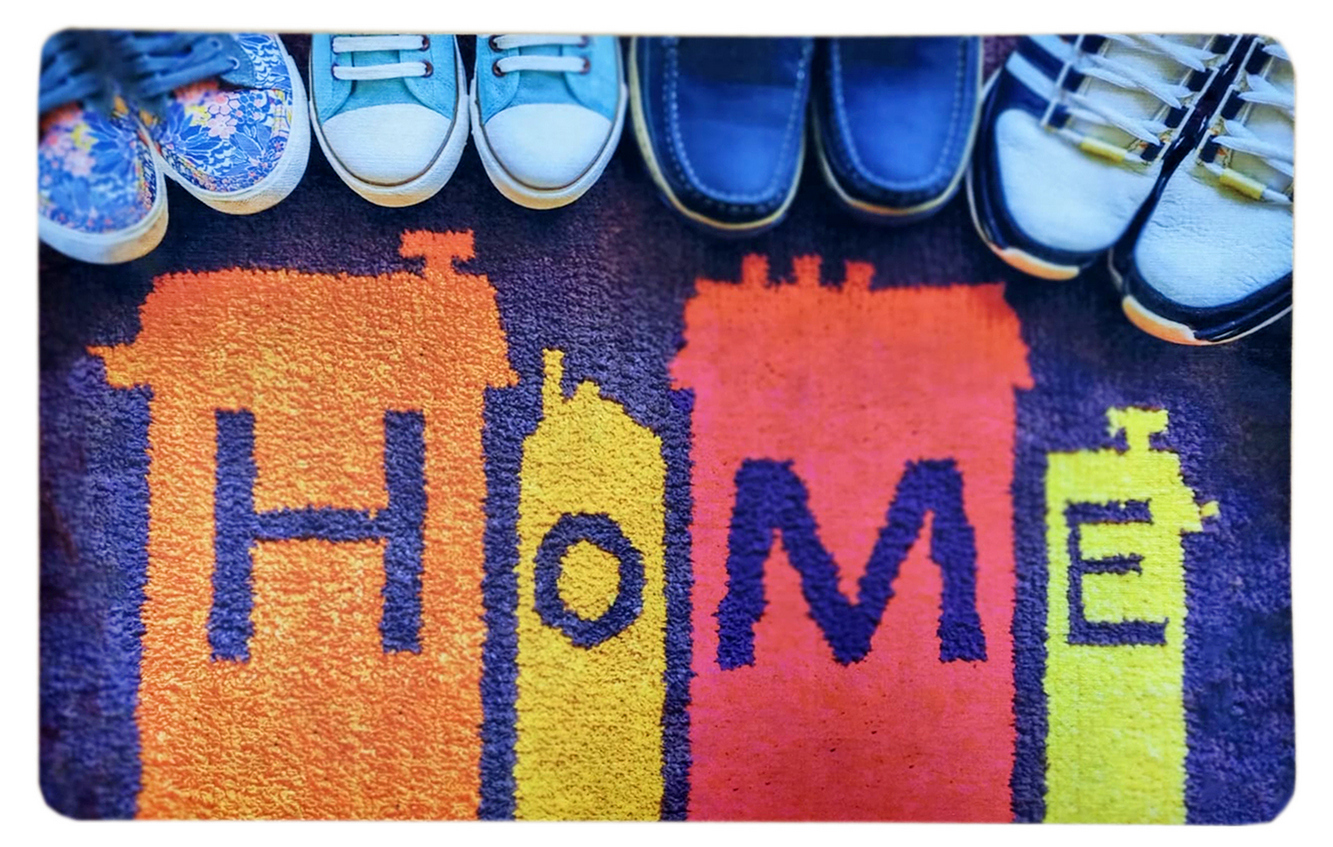 Коврик придверный Izzihome Welcome 45x70 (2850-01) Коврик придверный Izzihome Welcome 45x70 (2850-01)