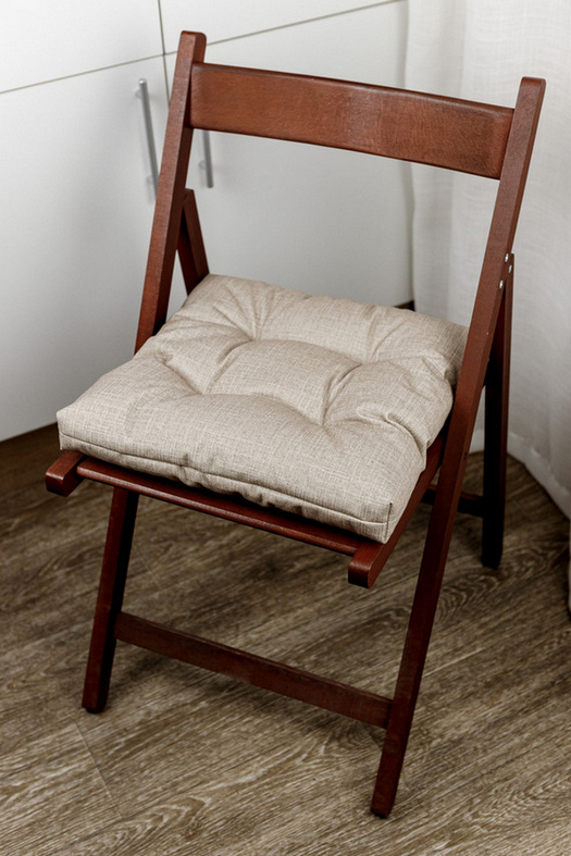 Комплект подушек на стул Прованс FIESTA (4 шт.) 40х40см Бежева