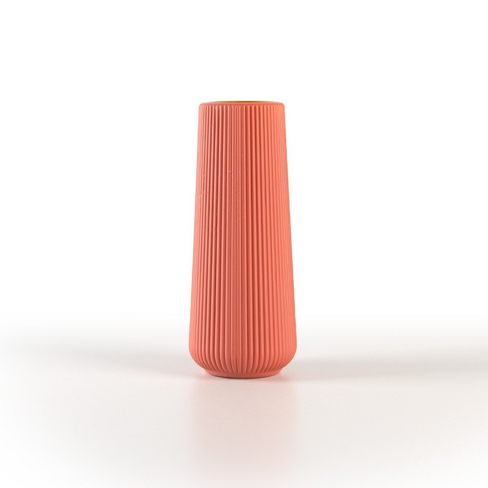 Ваза MVM DH-FLOWERS-05 70х67х230 мм коралловая