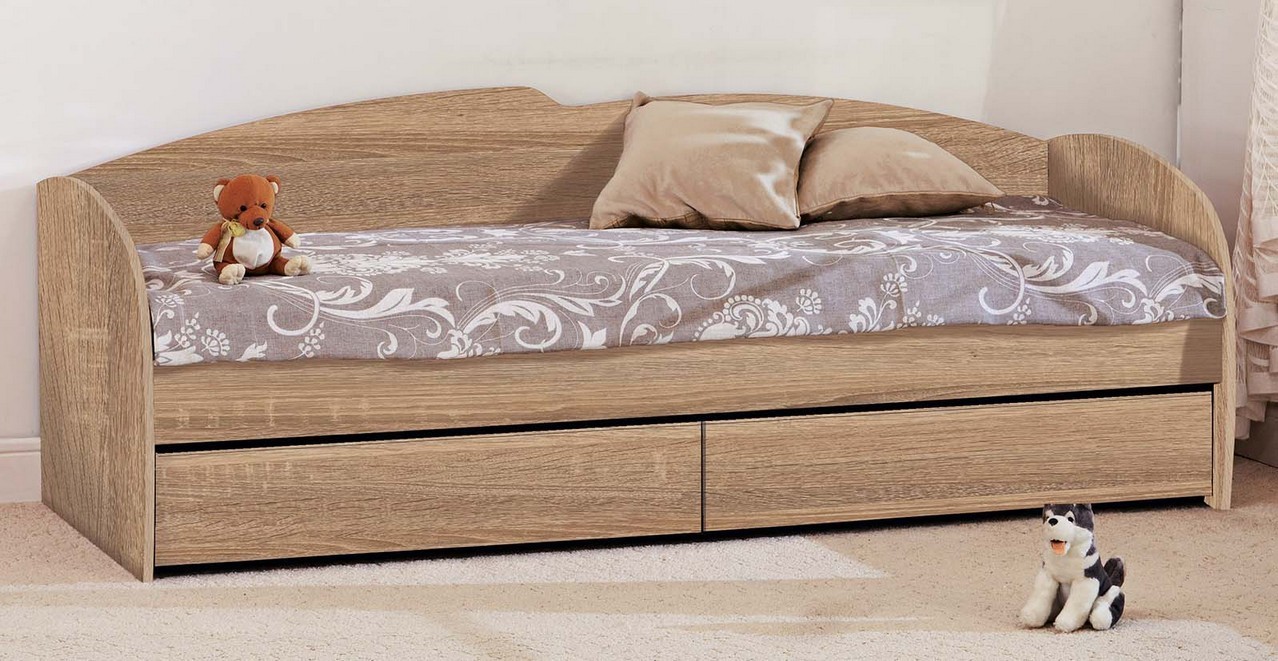 Кровать детская К-117  Эко 90х200