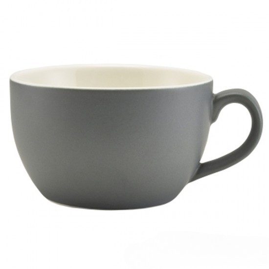 Чашка Color Tea 250 мл серая матовая GenWare 6шт Чашка Color Tea 250 мл серая матовая GenWare 6шт