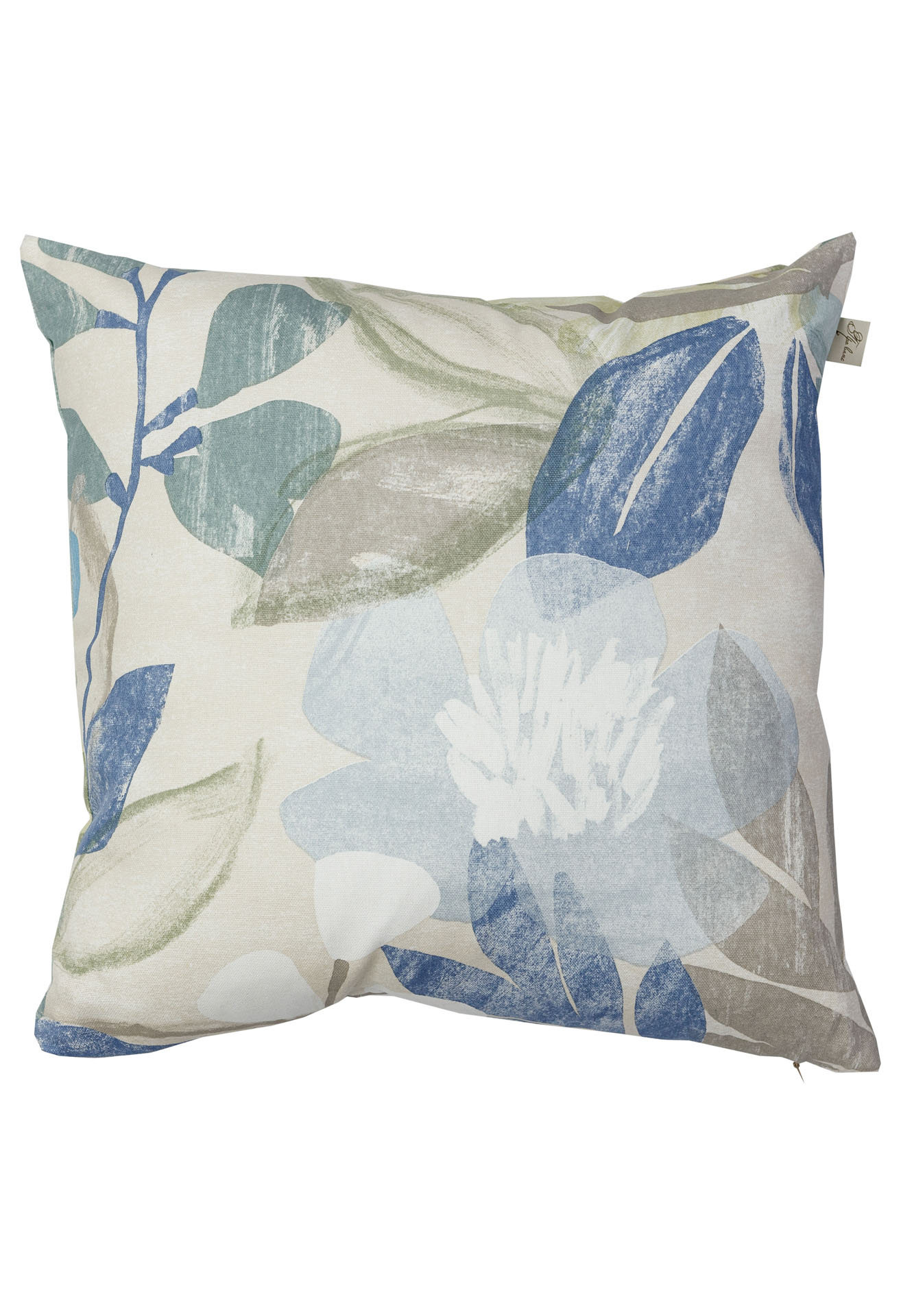 Подушка декоративна 45х45 Блакитні Квіти Прованс