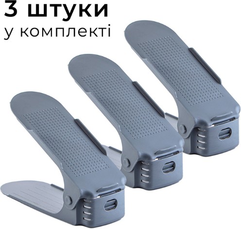 Подставка-органайзер для обуви FABRIKA TUB, 3 шт в комплекте, 25,5×10×6–19 см Подставка-органайзер для обуви FABRIKA TUB, 3 шт в комплекте, 25,5×10×6–19 см