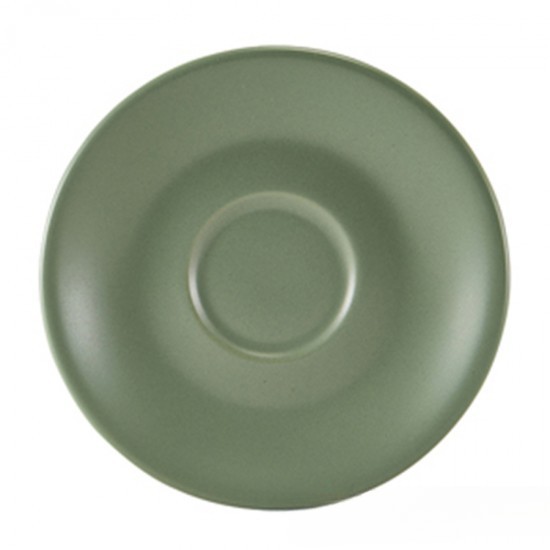 Блюдце Matt Sage, Color Tea 12 см зелёное матовое GenWare 6шт Блюдце Matt Sage, Color Tea 12 см зелёное матовое GenWare 6шт