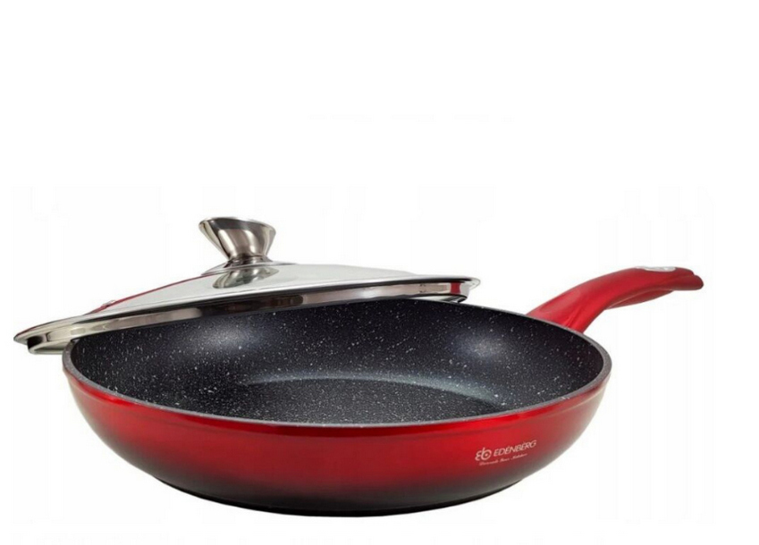 Сковорода с крышкой Edenberg 28 см EB-3340