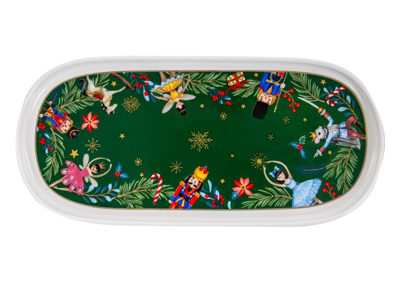 Блюдо «Green Christmas» 25 см 922-075 Блюдо «Green Christmas» 25 см 922-075