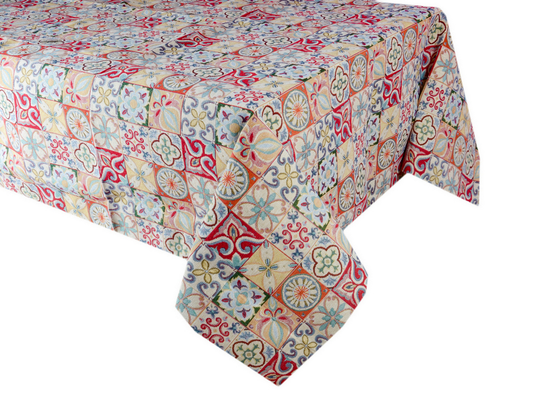 Скатертина Lefard Maiolica 140х140  см 715-016 Скатертина Lefard Maiolica 140х140  см 715-016