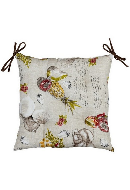 Подушка для стула Прованс Fruits 40х40 см