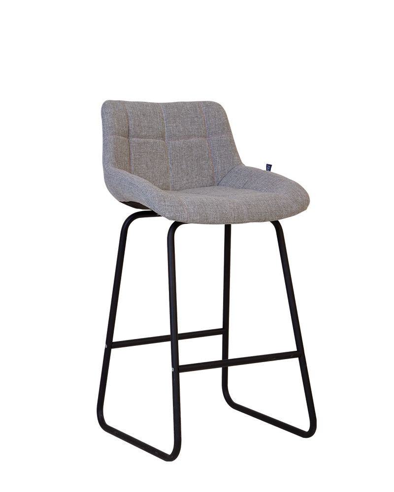 Крісло барне NICOLE hoker cfs lb black тканина PN