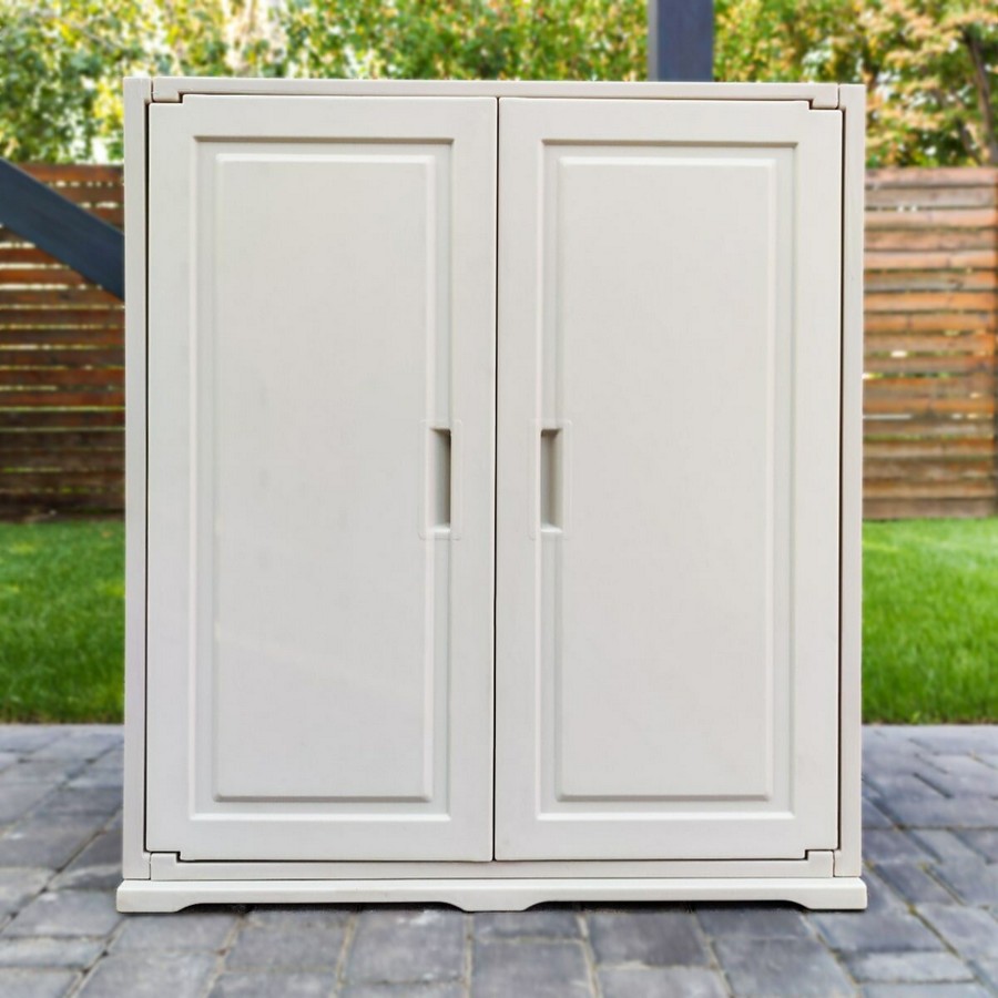 Пластиковая тумба с полкой 82x41x93см Пластиковая тумба с полкой 82x41x93см