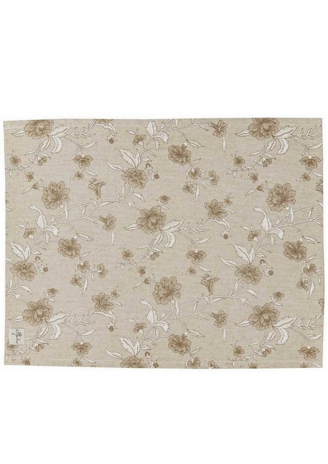 Салфетка Прованс Цветы бежевая