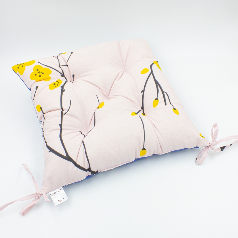 Подушка для стільця MirSon Бязь Принт 19-5410 Kamica