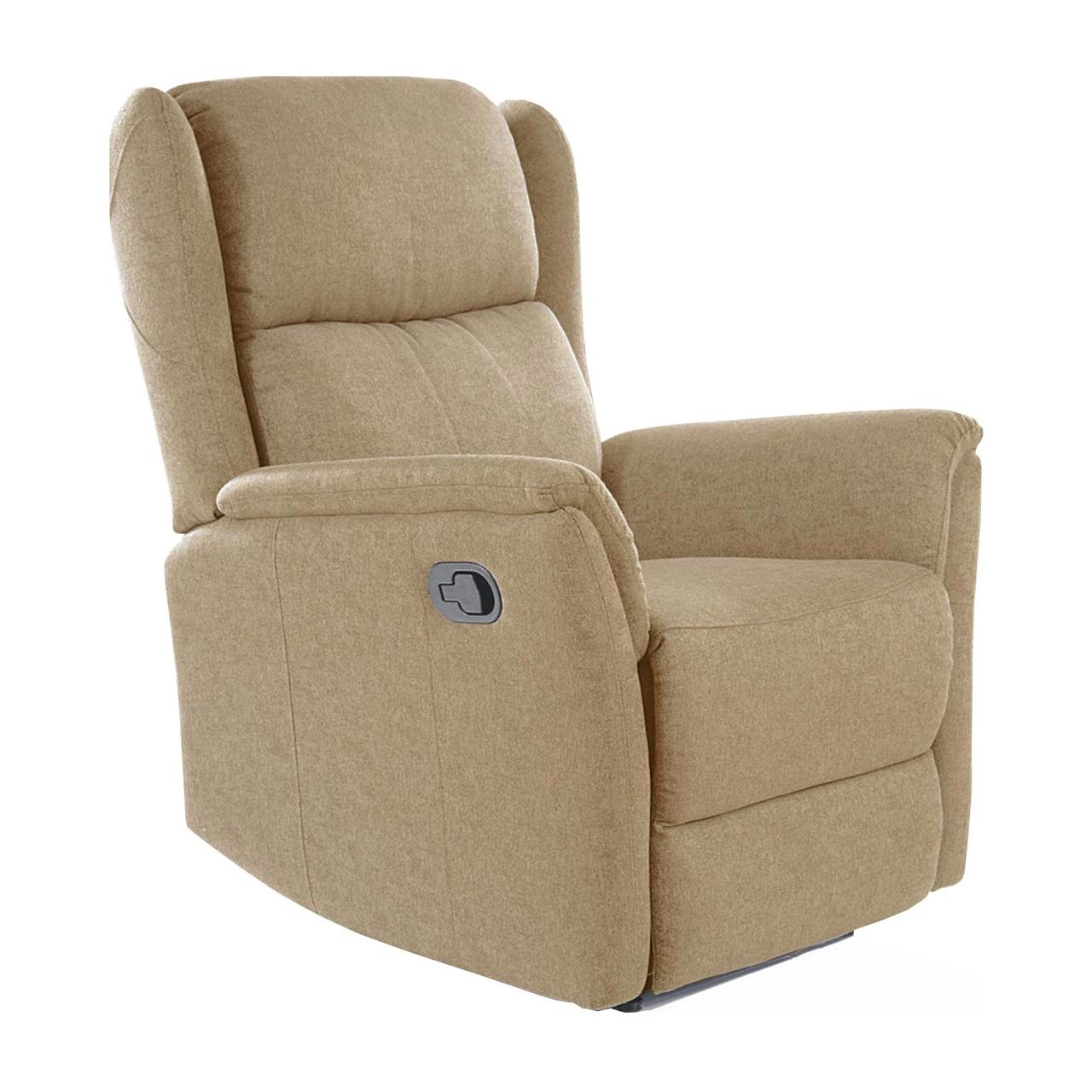 Кресло раскладное ZEUS Velvet бежевый