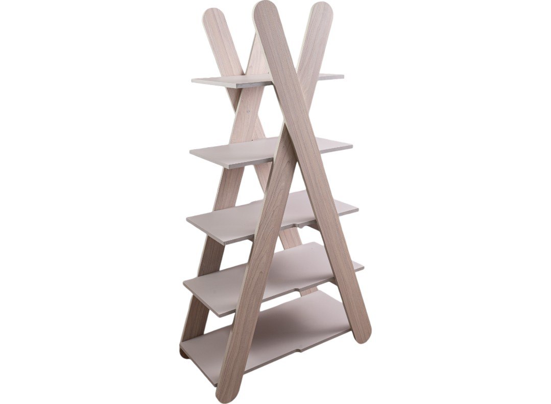 Стеллаж детский Инди Самоа Дымчатый/Нимфея Альба Стеллаж детский Инди Самоа Дымчатый/Нимфея Альба