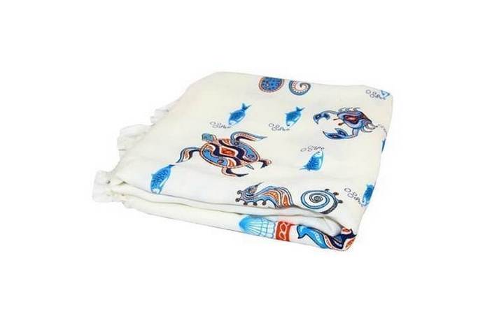 Рушник LightHouse Bamboo Peshtemal 90х180 см Sea World New Рушник LightHouse Bamboo Peshtemal 90х180 см Sea World New