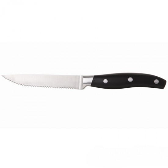 Нож для стейка Premium Black Handle 22,5 см GenWare Нож для стейка Premium Black Handle 22,5 см GenWare