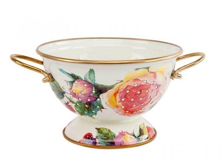 Дуршлаг эмалированный на ножке Elmani 20 см 763-016 Дуршлаг эмалированный на ножке Elmani 20 см 763-016