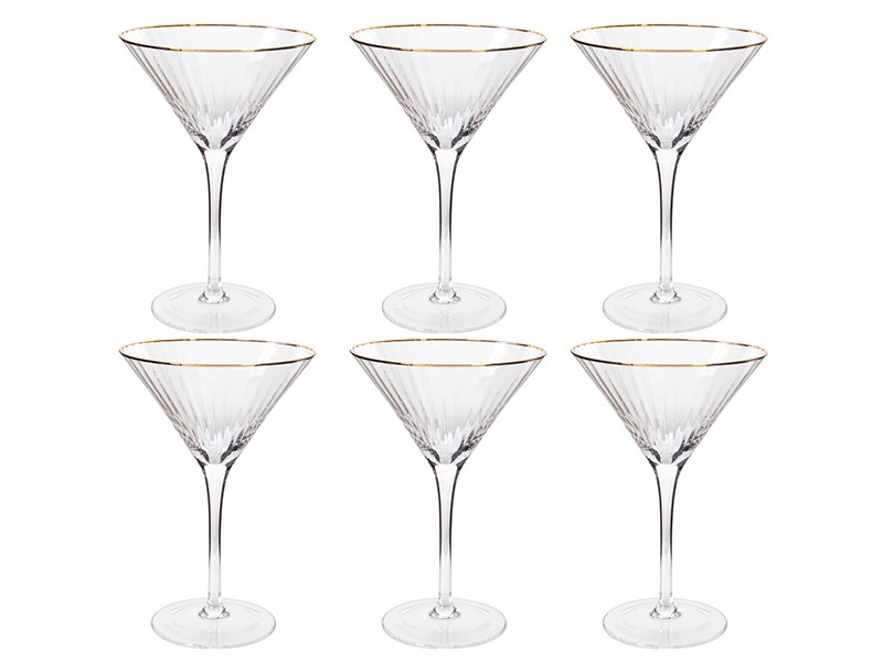 Набор бокалов для коктейля LeGlass 6 шт 180мл 11см 806-056