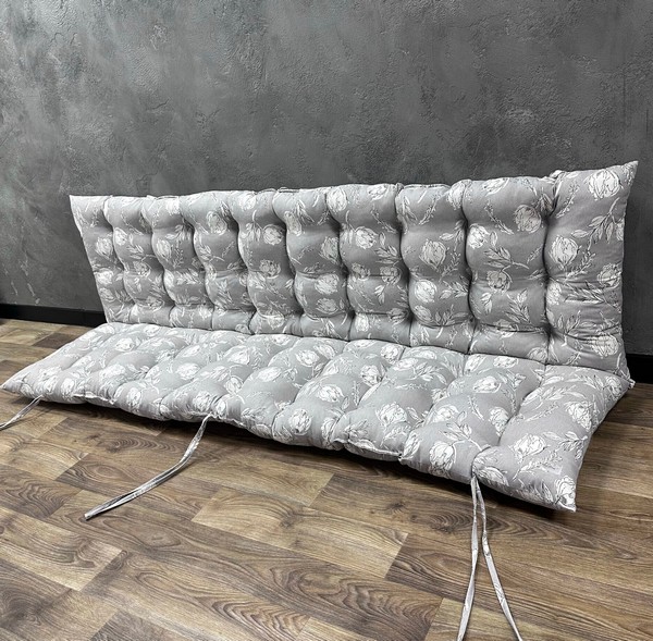 Подушка на поддоны/качели/каркасы панама “Artichoke grey 1” Подушка на поддоны/качели/каркасы панама “Artichoke grey 1”