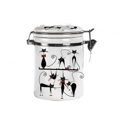 Ємність для сипучих продуктів Чорна кішка